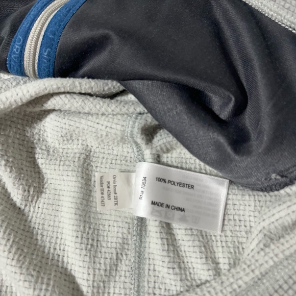 Orvis Stretch Fleece Full Zip Vest Women’s Small Gray Gingham Active Fit B1 - Picture 7 of 11